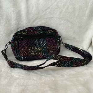 Lug crossbody bag